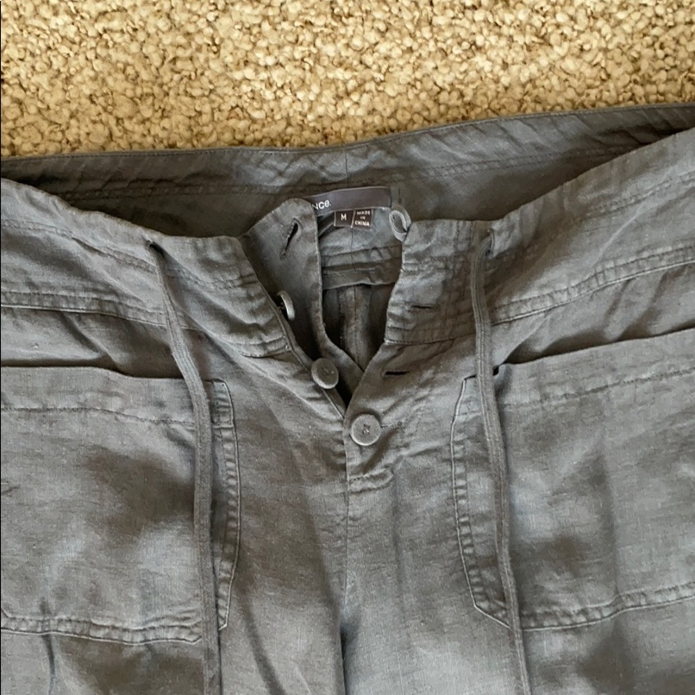 Gray Vince linen pants - Picture 2 of 5